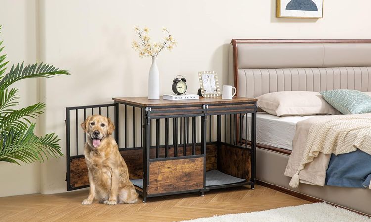 No. 7 - KOOPRO 40 Inch Dog Crate Furniture - 2