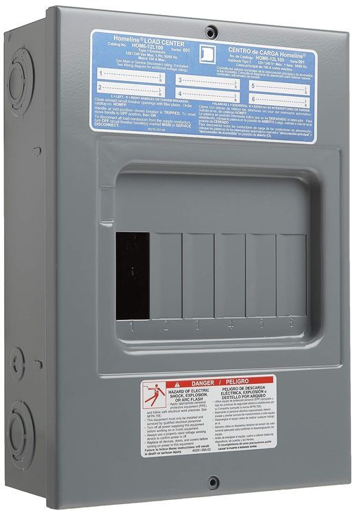 No. 1 - Square D Circuit Breaker Panel - 1