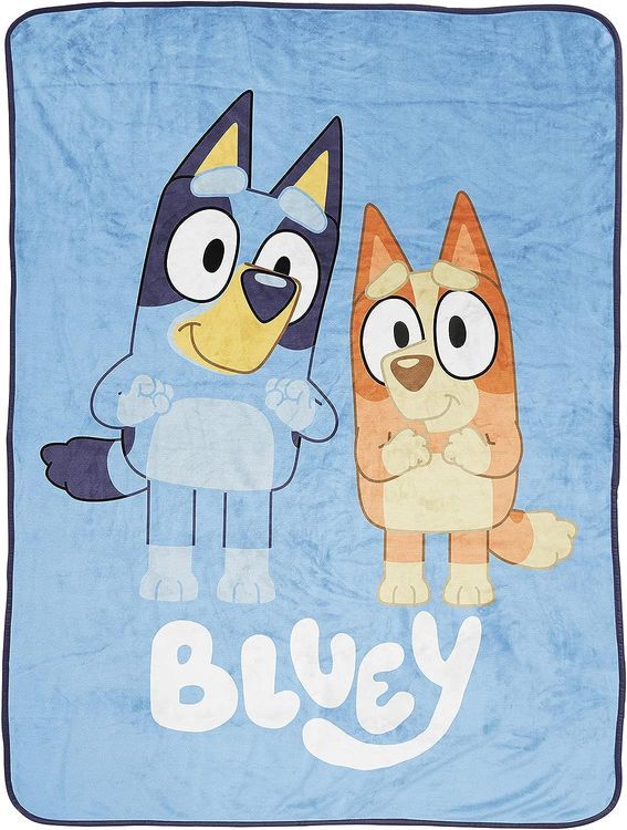 No. 10 - Bluey Again Throw Blanket - 1