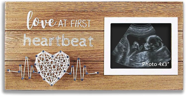 No. 5 - VILIGHT Baby Sonogram Picture Frame - 1