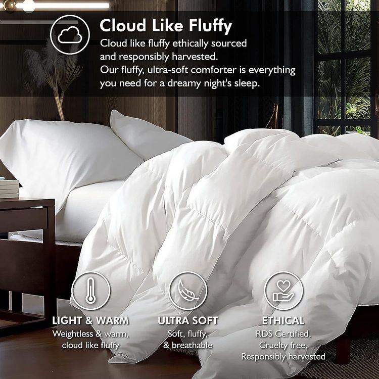No. 8 - Luxurious Goose Down Fiber Comforter - 2