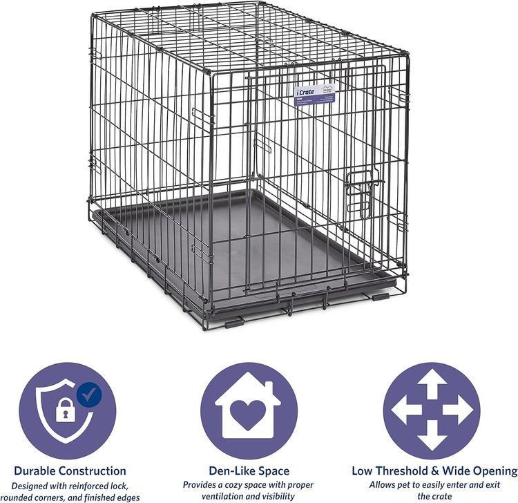 No. 1 - MidWest iCrate Dog Crate - 3