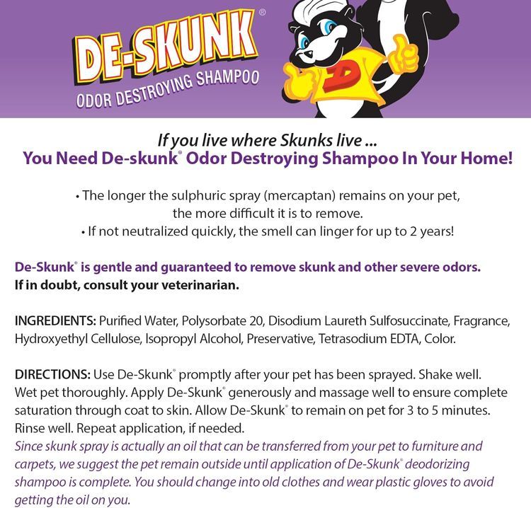 No. 8 - SynergyLabs De-Skunk Odor Eliminator Shampoo - 2