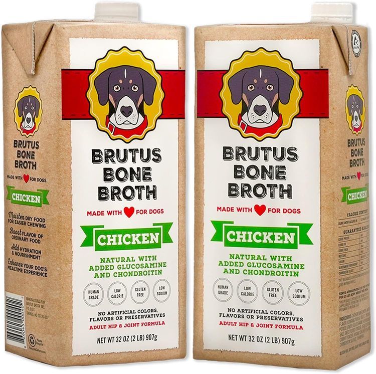 No. 2 - Brutus Chicken Broth for Dogs - 1