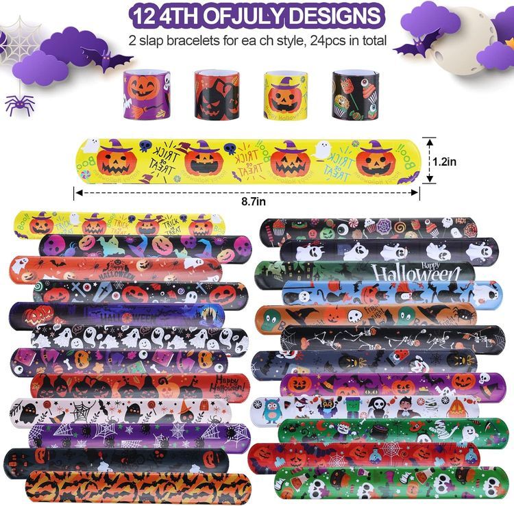 No. 8 - Halloween Slap Bracelets - 3