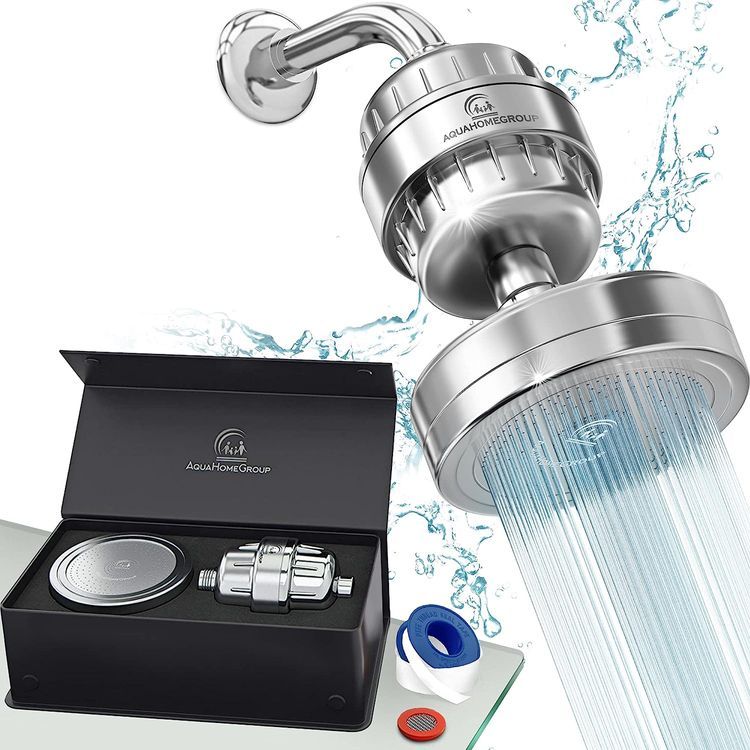 No. 7 - AquaHomeGroup Luxury Filtered Shower Head Set - 1