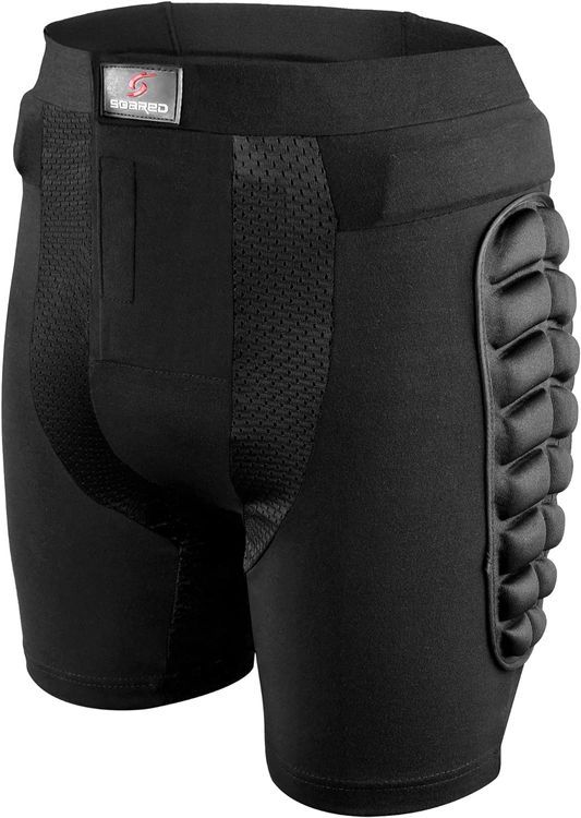 No. 2 - Soared 3D Protection Hip Butt EVA Paded Short Pants - 3