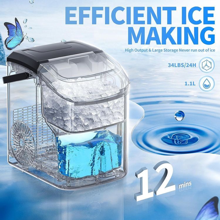 No. 3 - Antarctic Star Nugget Countertop Ice Maker - 2