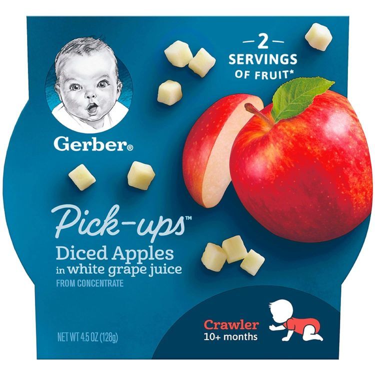 No. 6 - Gerber Diced Apples - 1