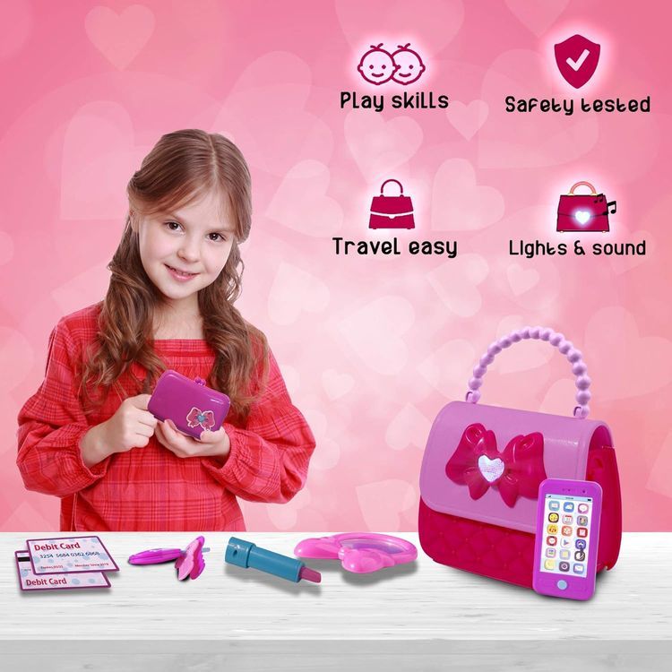 No. 9 - Playkidz Pretend Play Kids Purse - 2