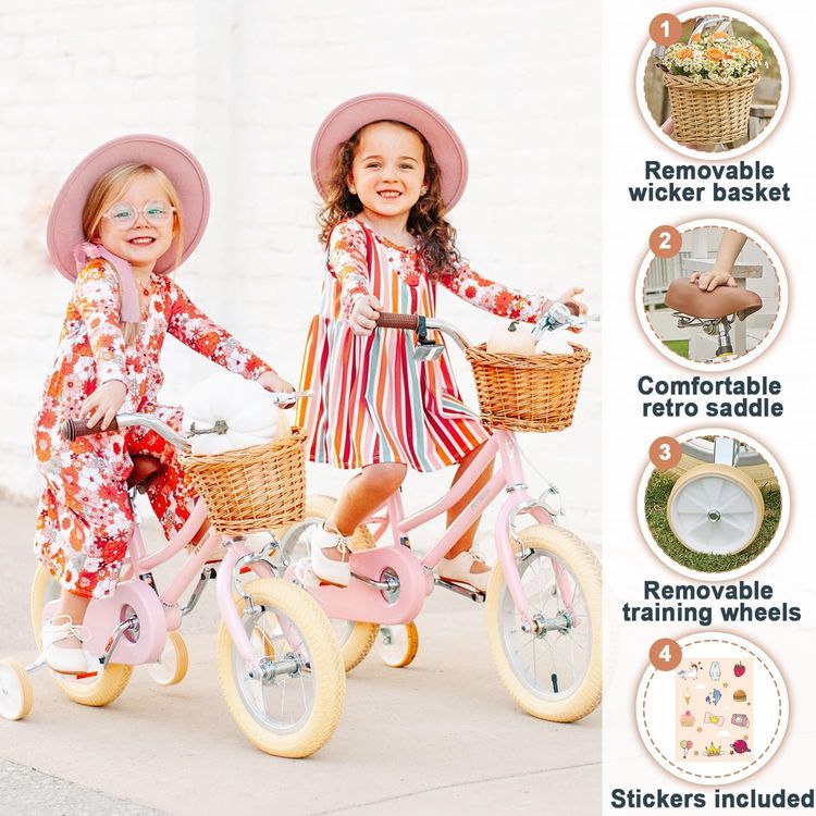 No. 9 - Petimini Girls Bike with Basket - 2