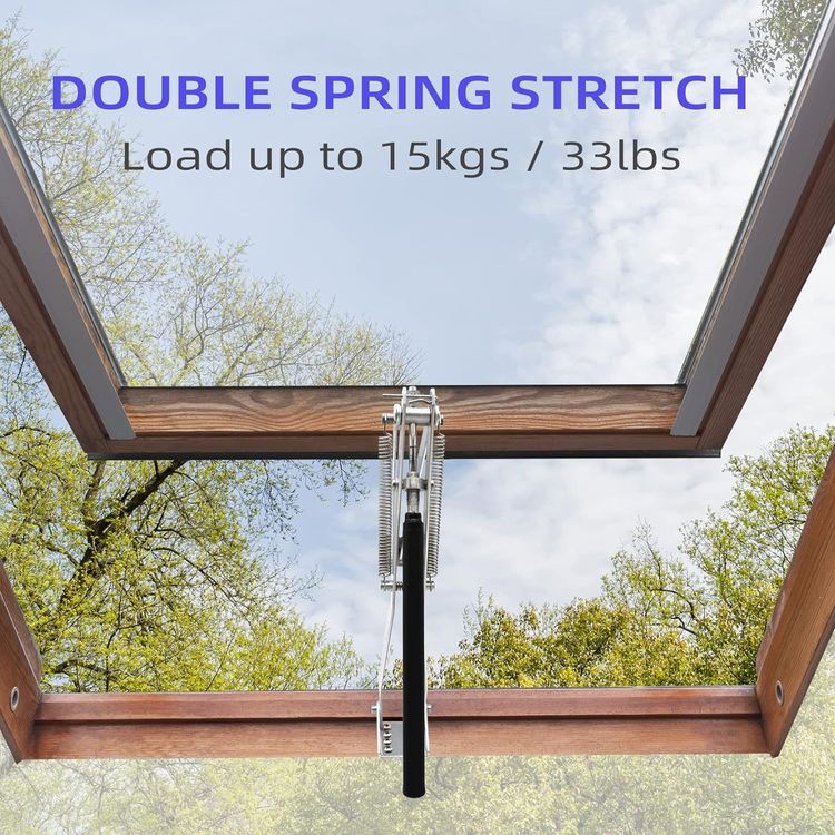 No. 7 - KOXXUD Double Spring Greenhouse Window Opener - 3