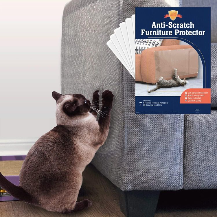 No. 5 - Cat Scratch Furniture Protector - Pack of 6 - 1