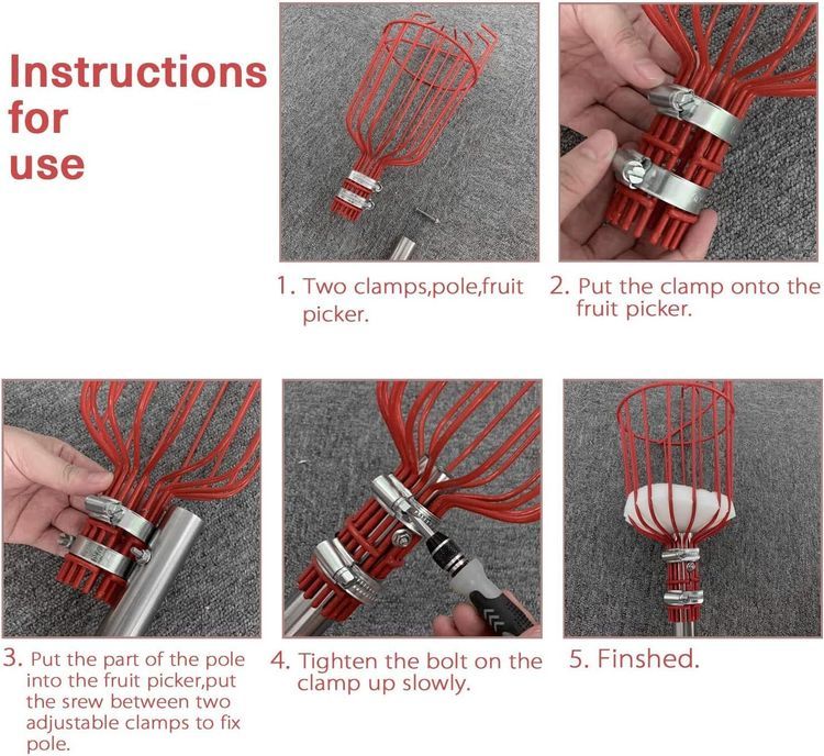 No. 10 - HOSKO Fruit Picker Tool - 3