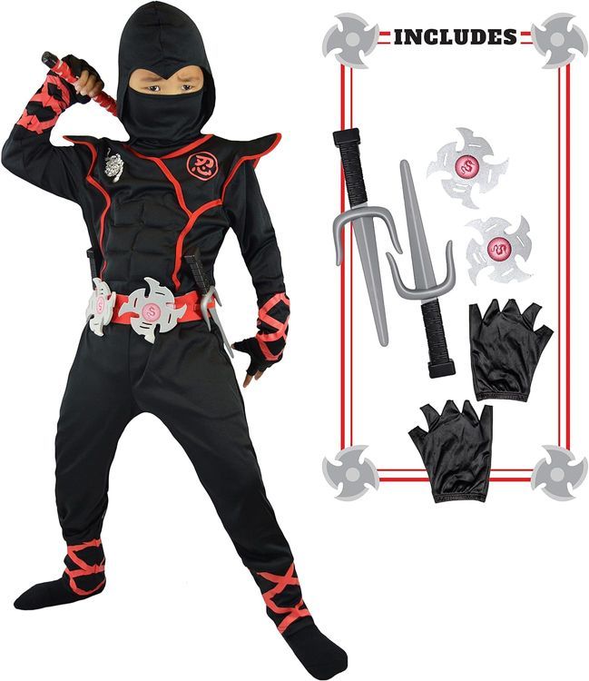 No. 10 - Ninja Costume for Boys - 1