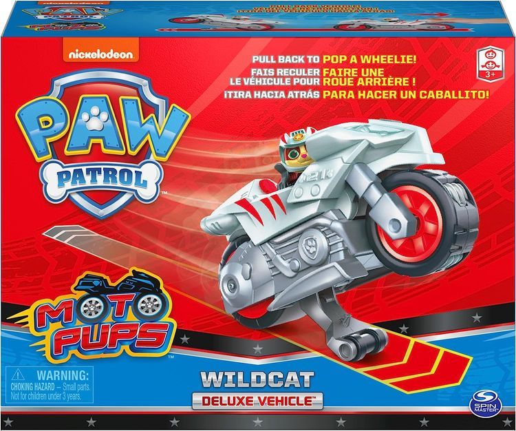 No. 1 - Paw Patrol Moto Pups Wildcat Deluxe Vehicle - 2