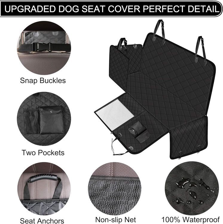 No. 9 - Femuar Dog Car Seat Cover - 3