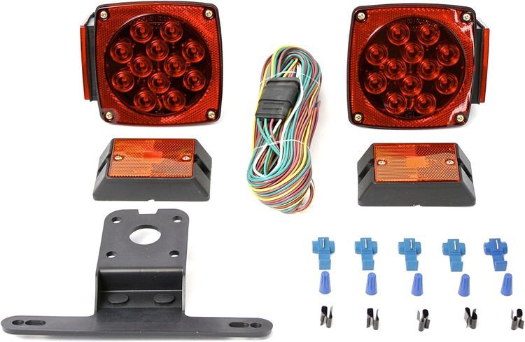 No. 3 - MAXXHAUL 70205 Trailer Light Kit - 1