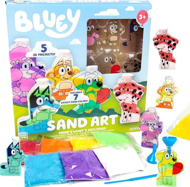 No. 9 - Bluey Sand Art Kit - 1