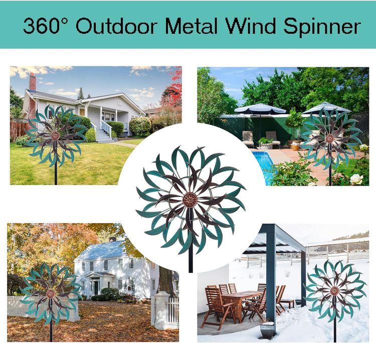 No. 5 - VEWOGARDEN Outdoor Wind Spinner - 5