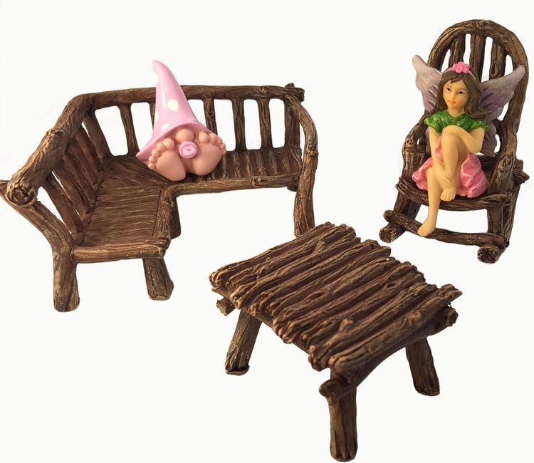 No. 5 - GlitZGlam Miniature Garden Furniture - 2