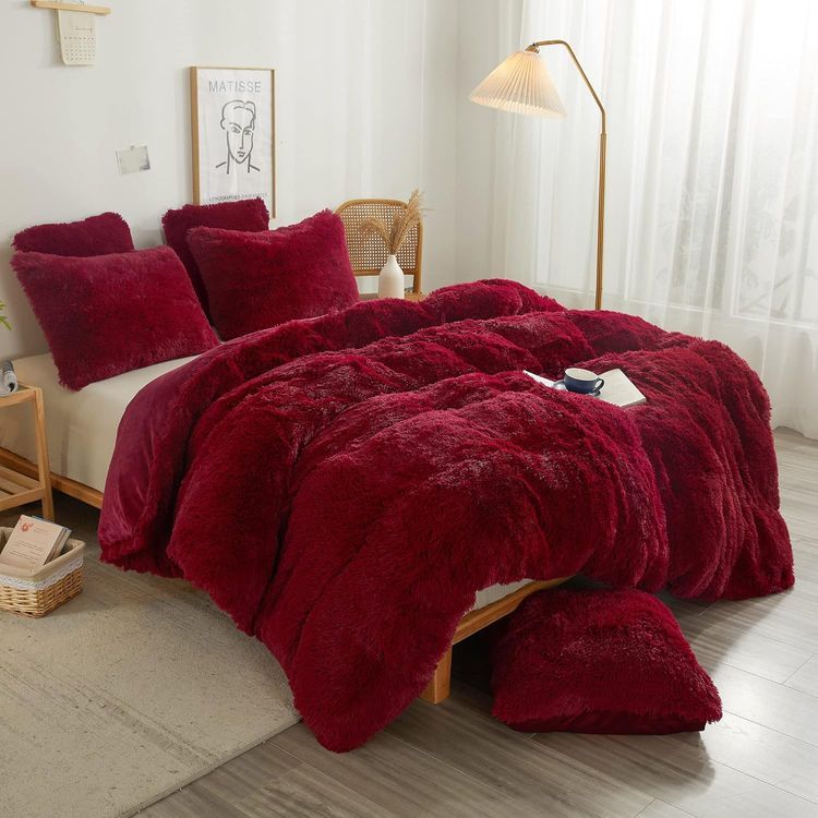 No. 6 - XeGe Cozy Plush Shaggy Duvet Cover - 1