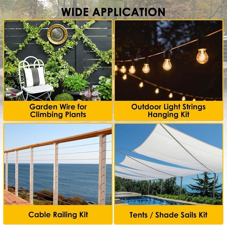 No. 9 - Eyourlife Shade Sail Hardware Kit - 2