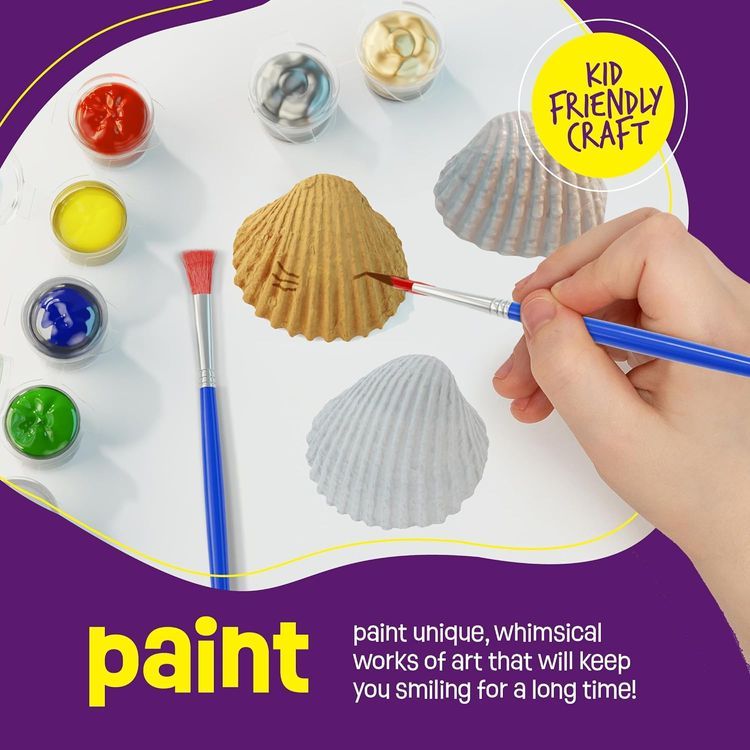 No. 10 - Kids Sea Shell Painting Kit - 5