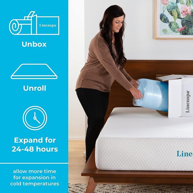 No. 2 - Linenspa Memory Foam Mattress Topper - 2