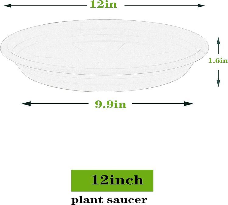 No. 5 - SAUCERHOME Plant Saucer Pot Tray - 2