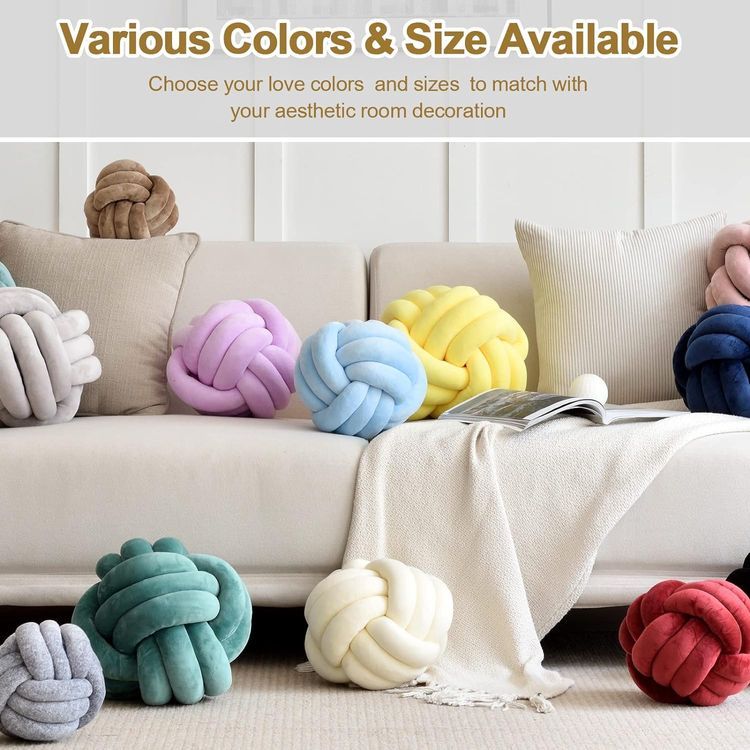 No. 6 - ZAKUN Knot Pillow Ball - 3