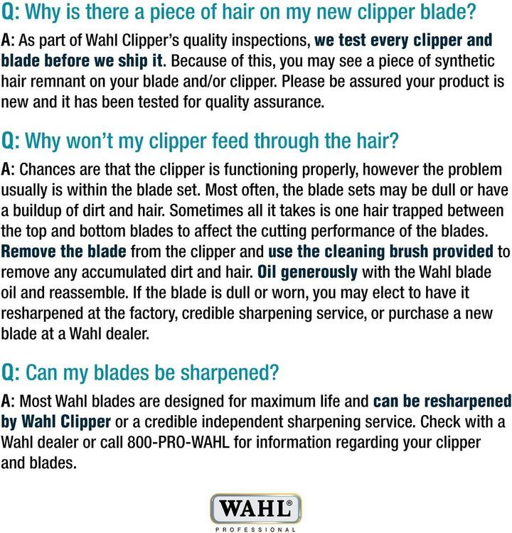 No. 7 - WAHL Professional Animal Standard Adjustable Replacement Blade Set - 2