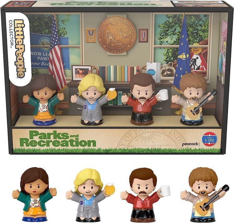 No. 7 - LittlePeople Collector Parks and Recreation Figure Set - 1