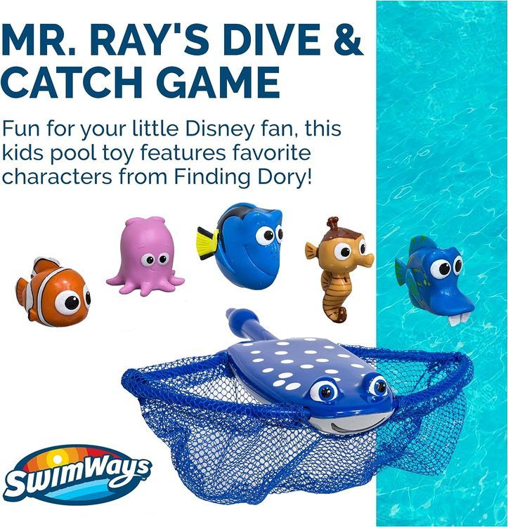 No. 4 - SwimWays Disney Finding Dory Mr. Ray's Dive and Catch Game - 2