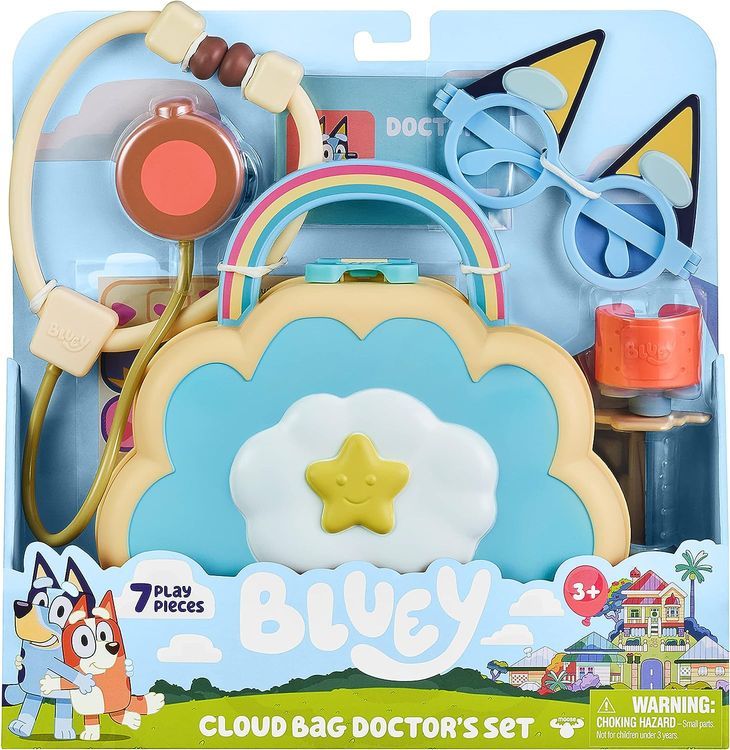 No. 10 - Bluey Cloud Bag Doctor's Set - 1