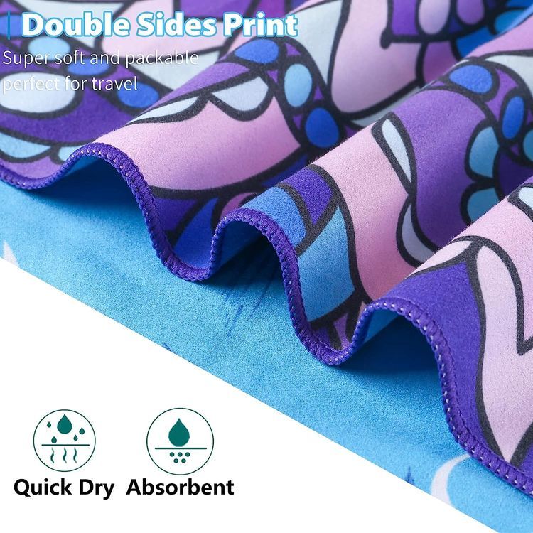 No. 5 - Microfiber Oversized Lightweight Beach Towel - 5