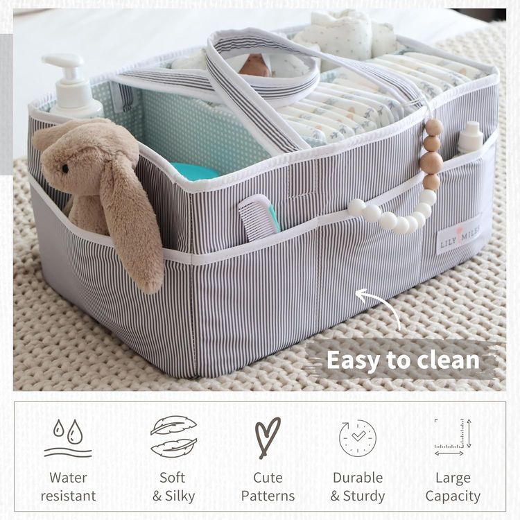 No. 3 - Lily Miles Baby Diaper Caddy - 2