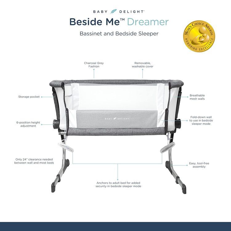 No. 4 - Baby Delight Beside Me Dreamer Bassinet - 2