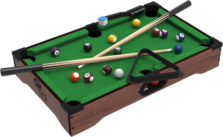 No. 1 - Hey! Play! Mini Tabletop Pool Set - 1