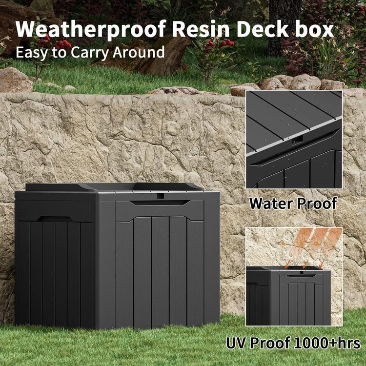 No. 4 - Greesum 31 Gallon Resin Deck Box - 5