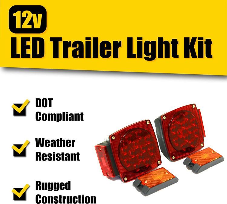 No. 3 - MAXXHAUL 70205 Trailer Light Kit - 5