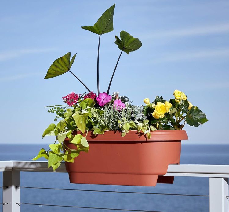 No. 10 - Bloem Deck Balcony Rail Planter - 2