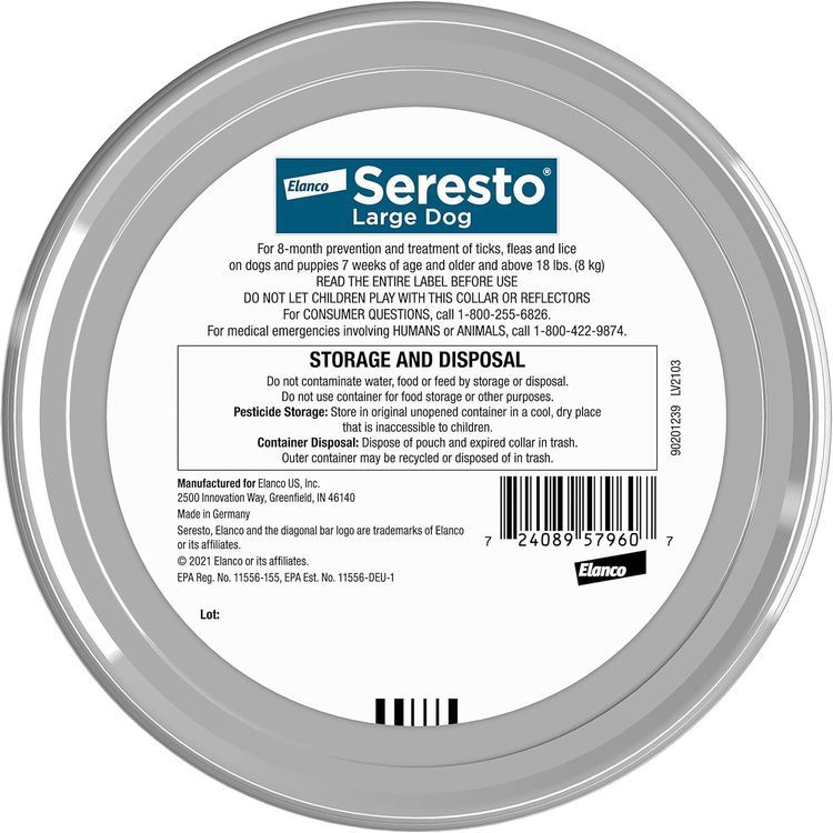 No. 3 - Seresto Large Dog Flea & Tick Collar - 2