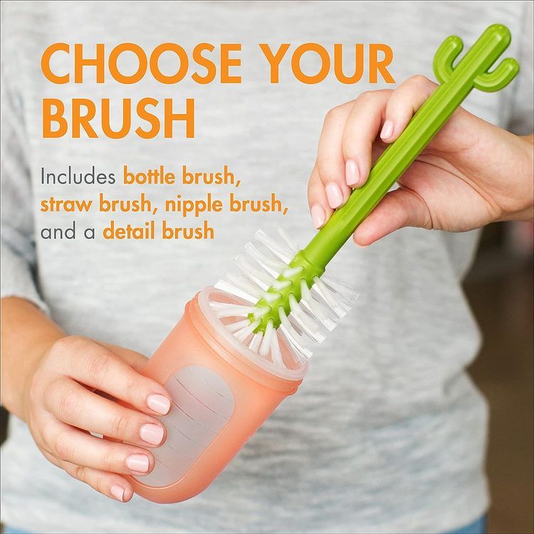 No. 5 - Boon Cacti Bottle Cleaning Brush Set - 4