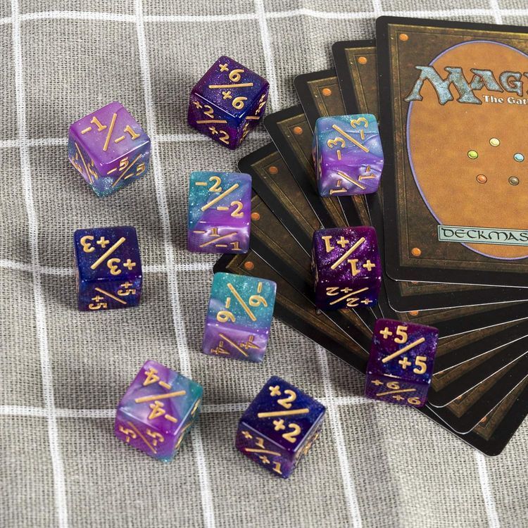 No. 6 - LAMJAM D6 Dice Counters - 5