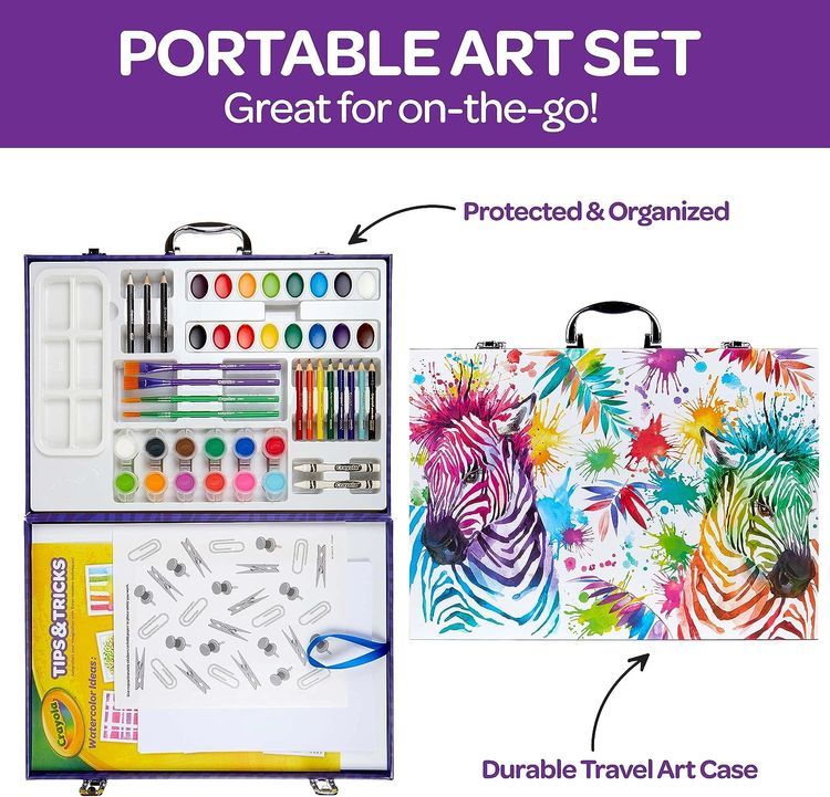 No. 7 - Crayola Table Top Easel & Paint Set - 4