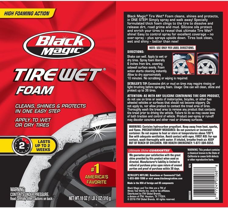 No. 9 - Black Magic Tire Foam - 2