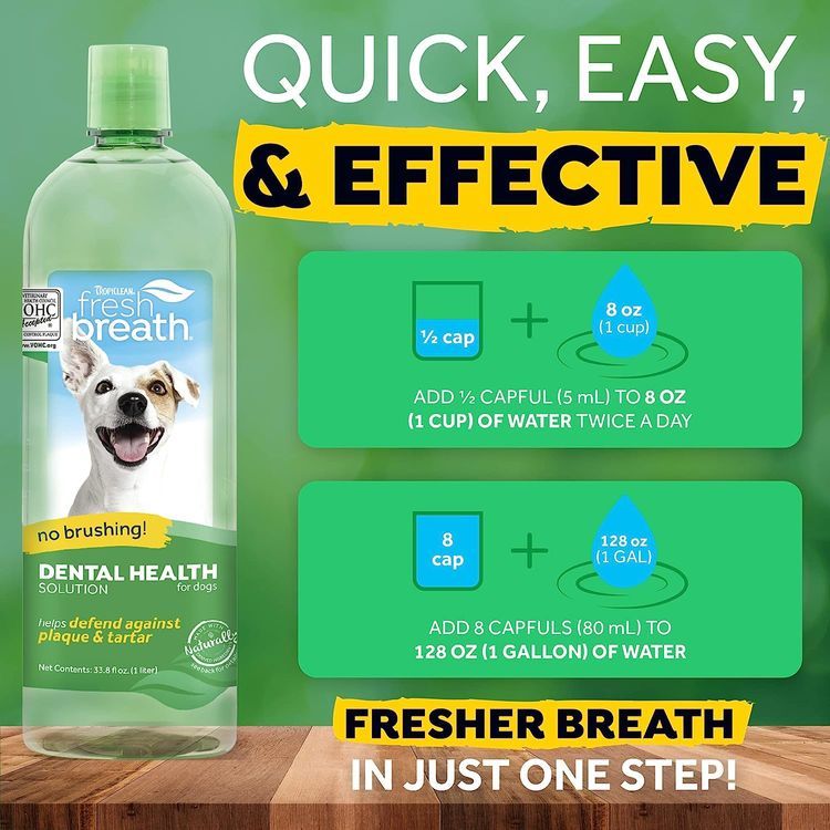 No. 5 - Fresh Breath Dog Dental Care Water Additive - 5