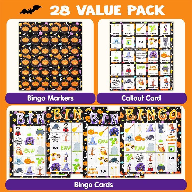 No. 6 - Halloween Bingo Cards - 2