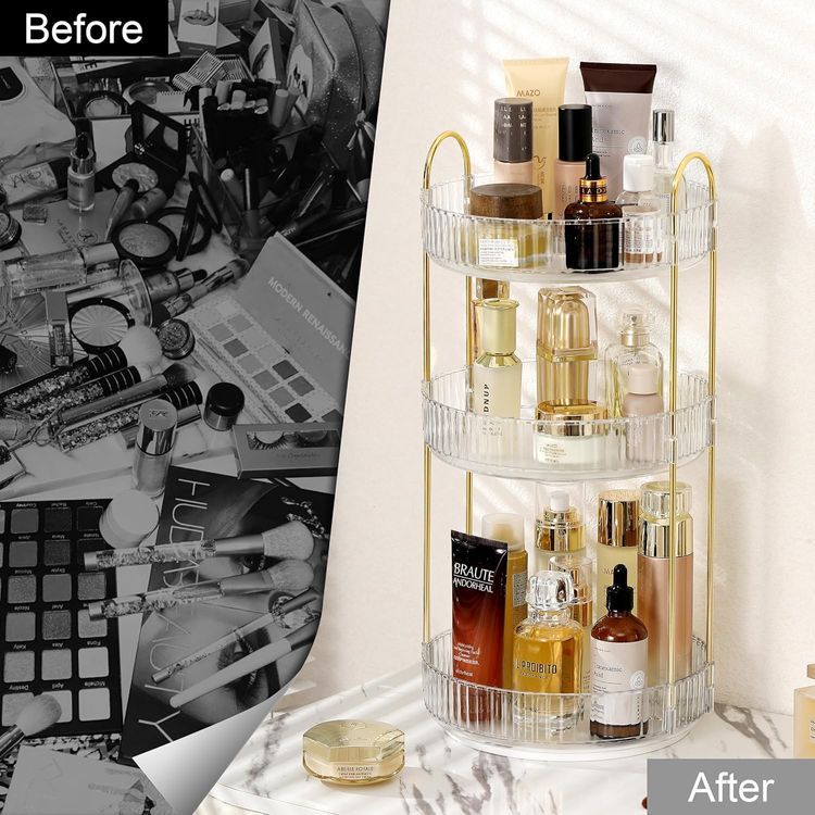 No. 4 - Weidace 360 Rotating Makeup Organizer - 2